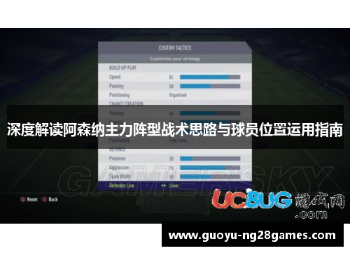 深度解读阿森纳主力阵型战术思路与球员位置运用指南 深度解读阿森纳主力阵型战术思路与球员位置运用指南